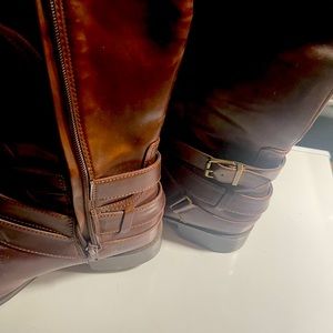 Size 11 female rider leather boots
